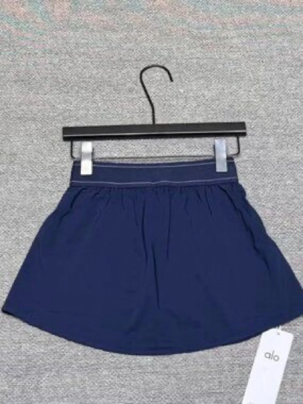 ALO Yoga Navy Blue Circle Skirt